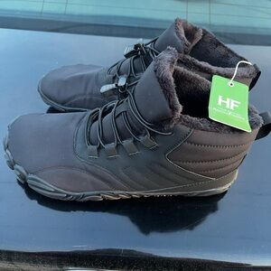 Men's Black Winter Boots